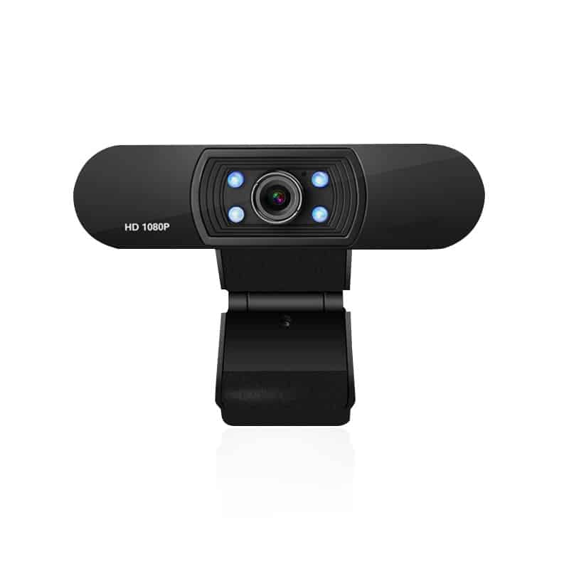Steelplay Pro HD Webcam – Full HD 1080p, 25 fps, USB 2.0 – Schwarz/Edelstahl