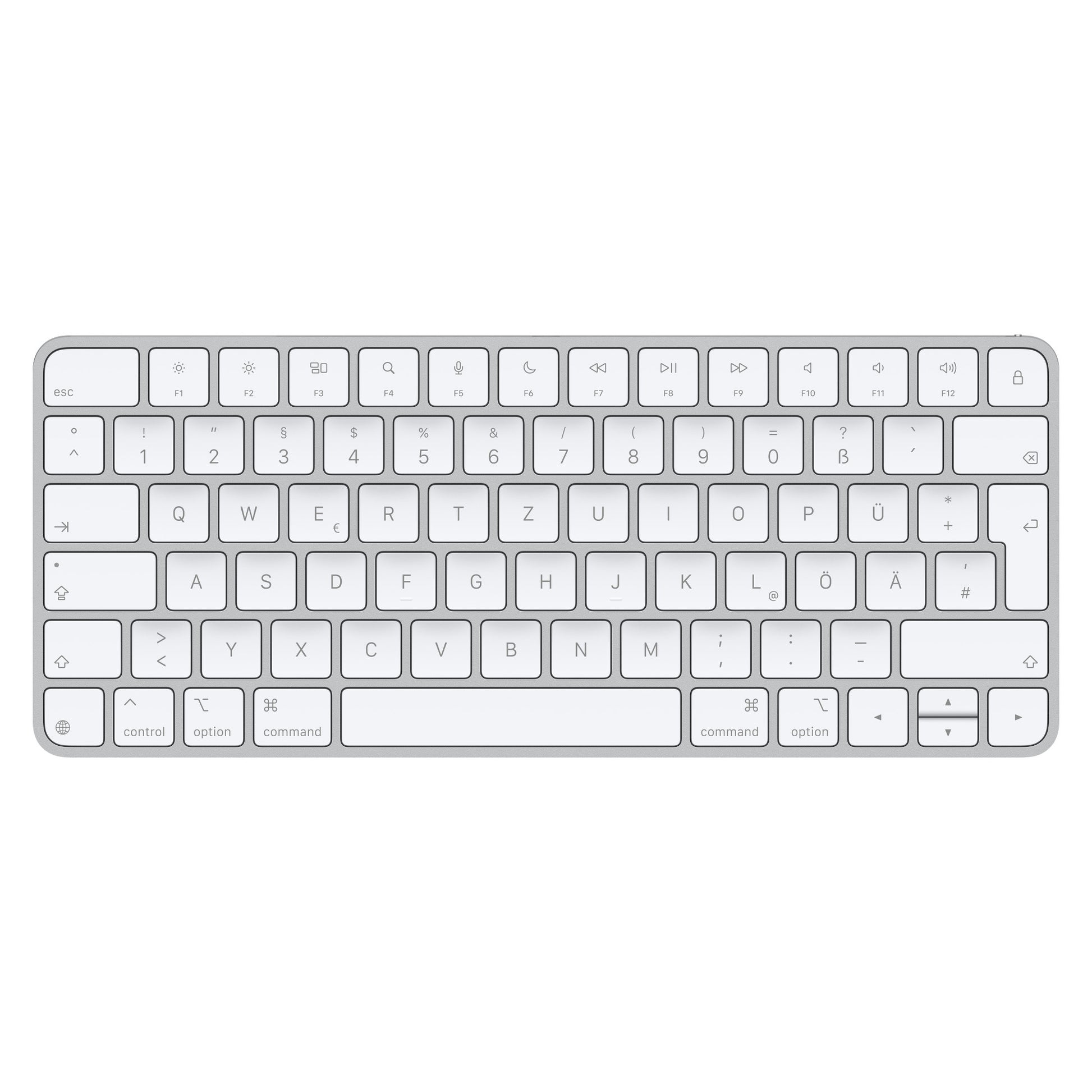 Apple Magic Keyboard – Kabelgebundene Tastatur (USB-C), DE-Layout (DE)