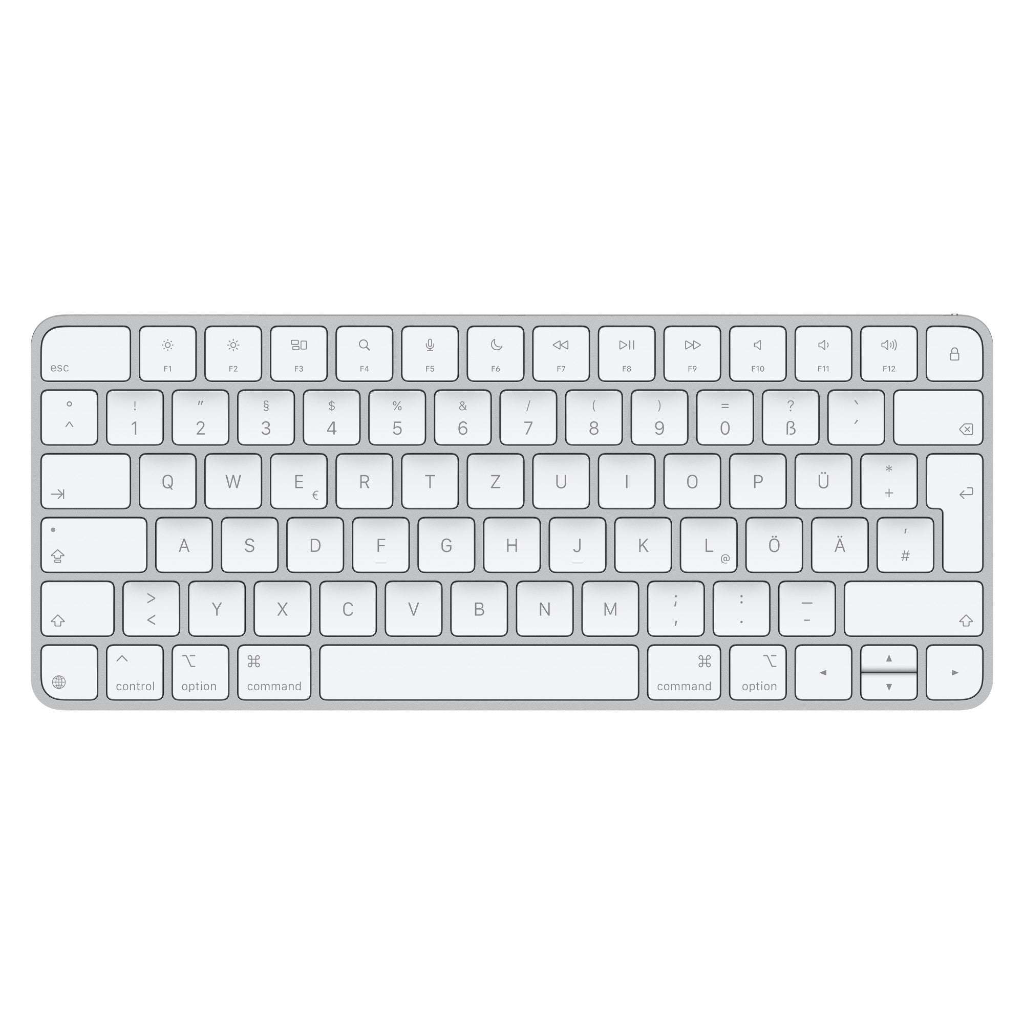 Apple Magic Keyboard – Kabelgebundene Tastatur (USB-C), DE-Layout (DE)