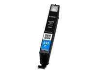 Canon Tintenpatrone CLI-551C, cyan, 332 Seiten – für Tintenstrahldrucker/Multifunktionsgeräte