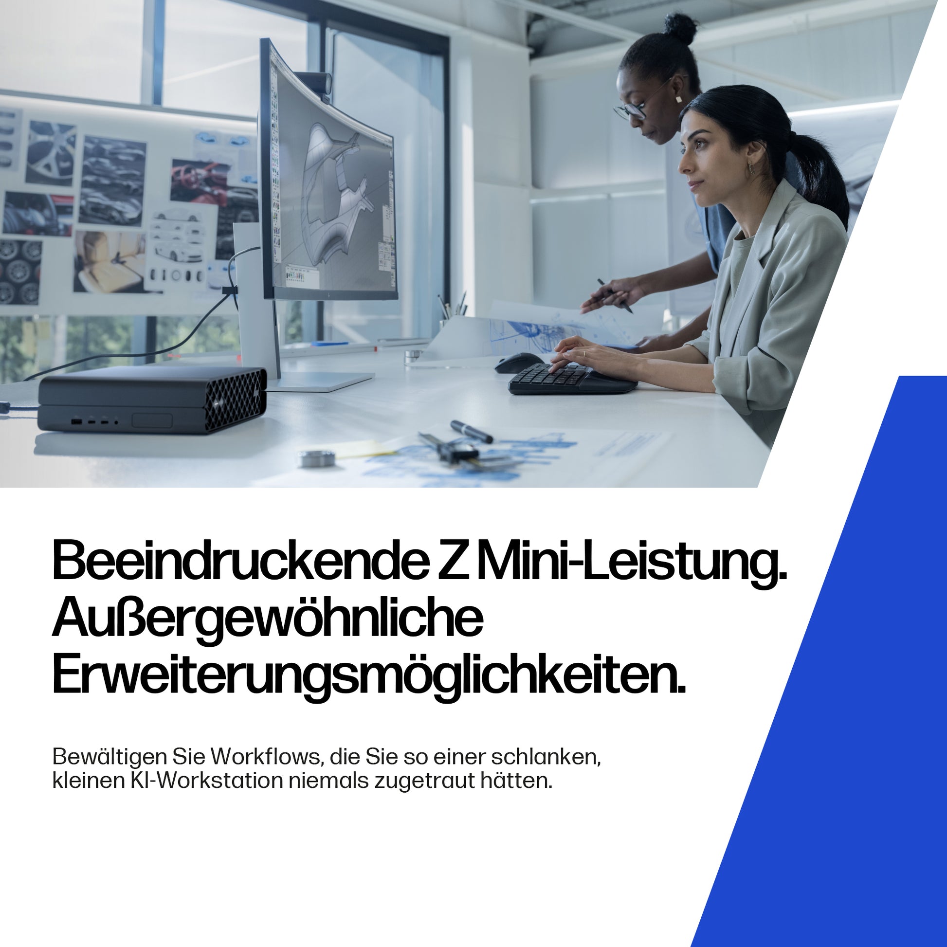 HP Z2 G1I Micro – Intel Core Ultra 7 265, 16 GB RAM, 512 GB SSD, NVIDIA RTX A400 4 GB, Windows 11 Pro
