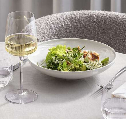 Villeroy & Boch Afina Weissweinglas – 4er Set, 125 ml, Ø 8,2 cm, H 22,0 cm, Kristallglas