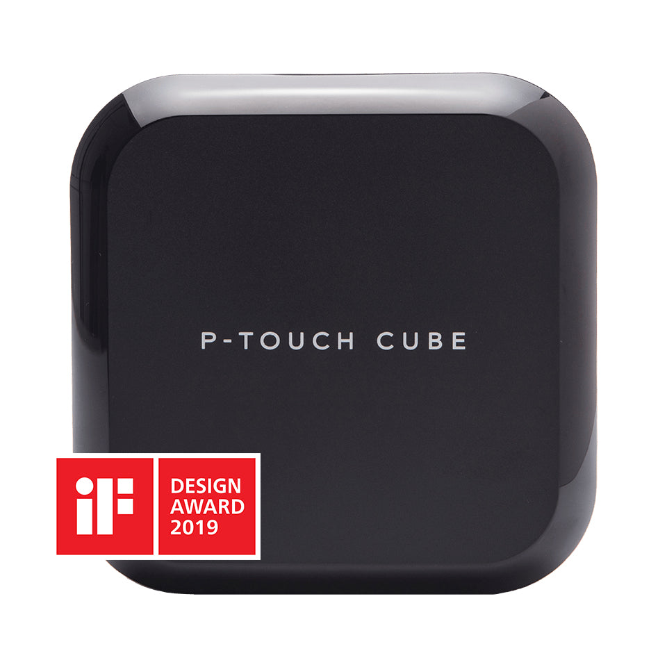 Brother P-touch Cube Plus P710BT – Beschriftungsgerät, Thermodirekt, für Bänder bis 24 mm, USB, Bluetooth