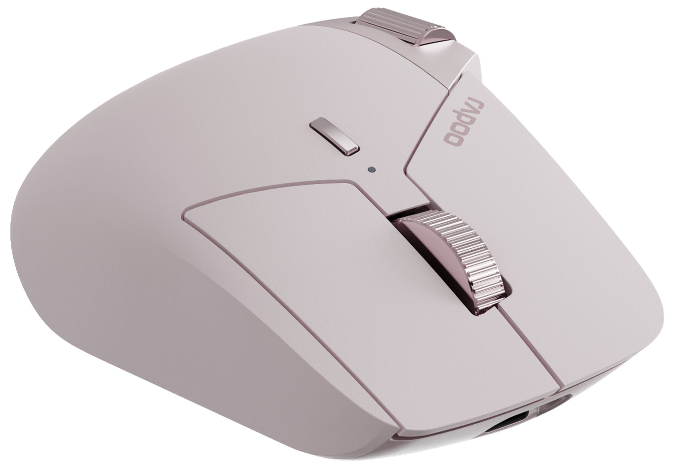 Rapoo MT760M – Gaming-Maus – Kabellos (Bluetooth/2,4 GHz), 4000 DPI, Rechts, Pink