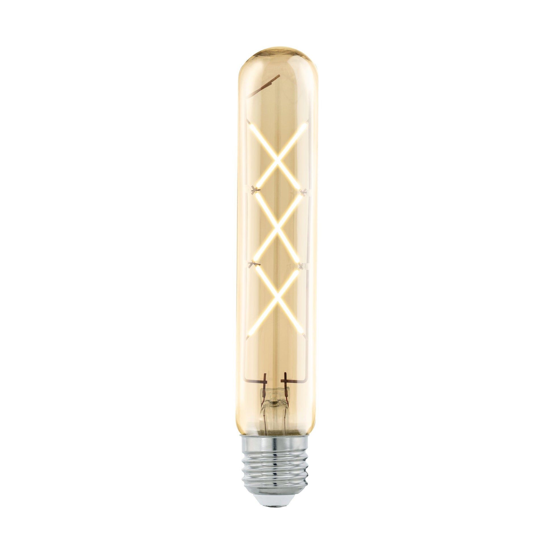 EGLO Leuchtmittel E27, Kolbenform – 350 lm, 4 W, Warmweiss 2200 K – IP20 – 1 Stk. – Glas