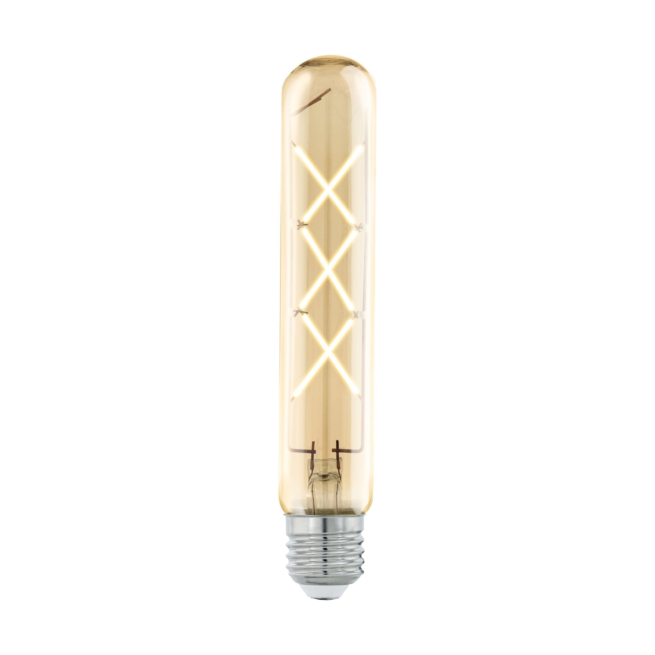 EGLO Leuchtmittel E27, Kolbenform – 350 lm, 4 W, Warmweiss 2200 K – IP20 – 1 Stk. – Glas