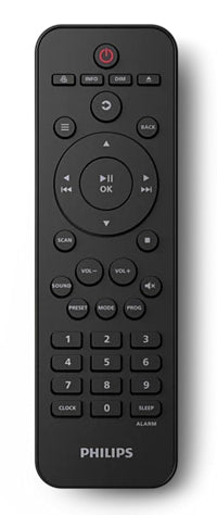 Philips TAM6500/10 – Stereo-Vollverstärker, 2×50 W, CD, DAB+/FM, Bluetooth 6.0, USB, 3,5 mm – Schwarz