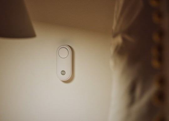 Yale Smart Alarm Button AL-PB-1A-W – Notrufsender, Funk, IP55 – Weiss, für Yale Smart Alarm