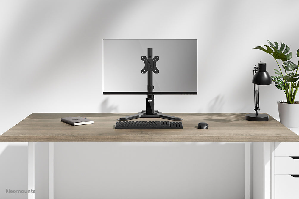 Neomounts DS45-600BL1 – Monitor-Tischständer – freistehend – 1 Monitor – 10–32" – VESA 75×75/100×100 mm