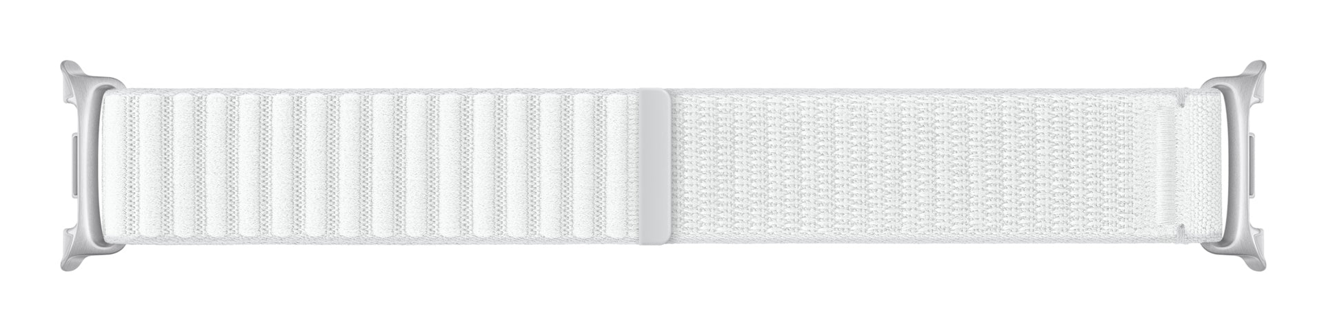 Samsung Watch 8 Fabric – Armband – für Samsung Galaxy Watch 8, Weiss, Grösse M/L, Nylon
