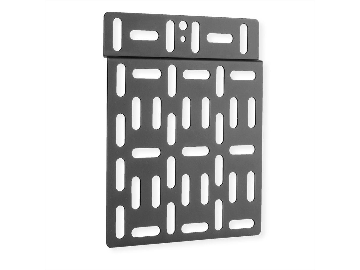ROLINE Media-Player-Halterung (klein) – bis 1 kg – für VESA 75×75, 100×100 mm – Schwarz