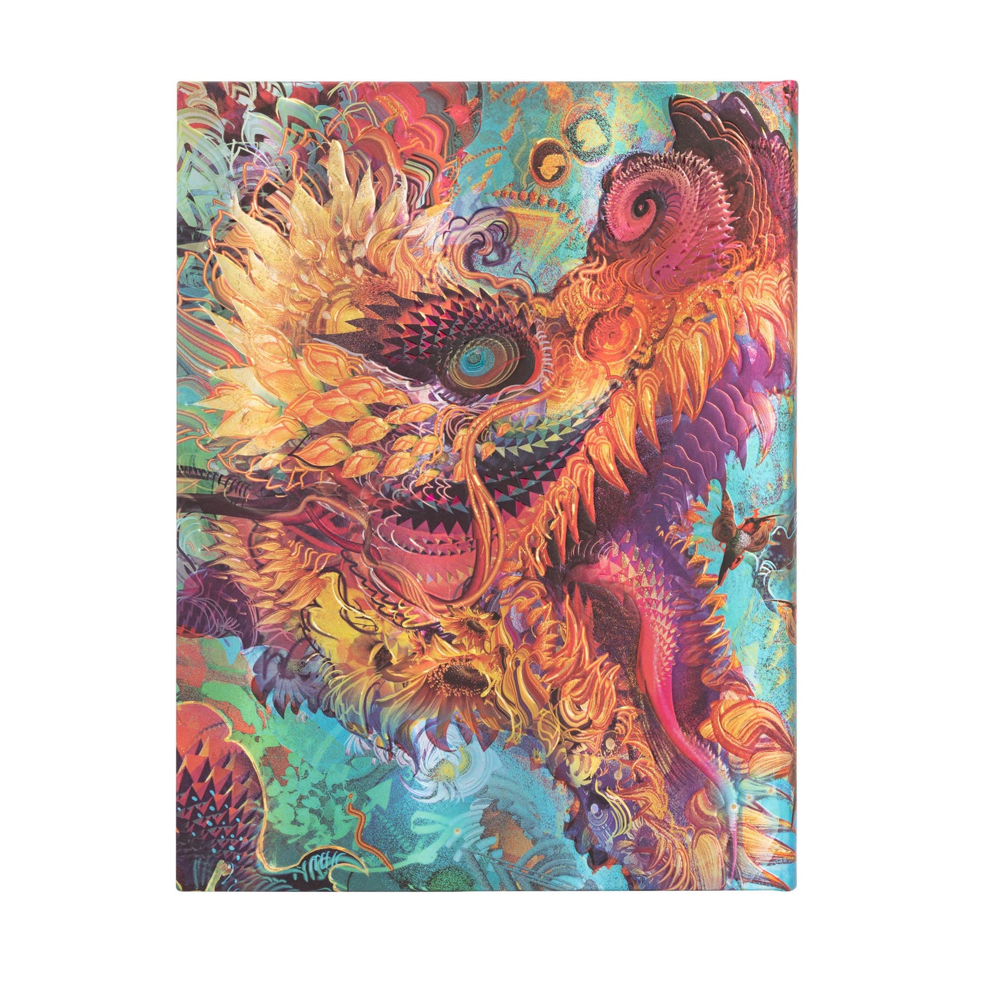 Paperblanks Notizbuch – 175 × 230 mm – 120 g/m² – Hardcover, Gummiband, Einstecktasche, mehrfarbig, FSC