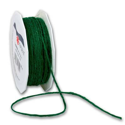 Pattberg Geschenkband Jute Tannengrün – 2 mm × 25 m – 1 Stk.