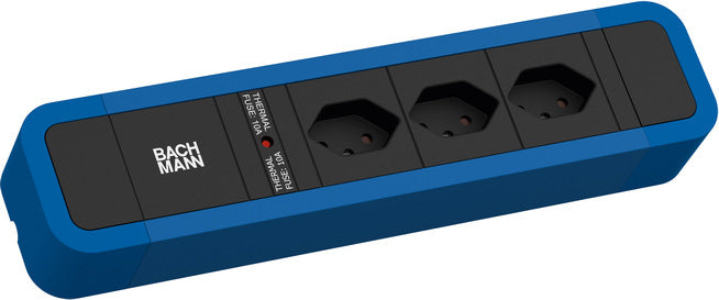 Bachmann PRIMO 2 – Steckdosenleiste, 3× T13, 90°, 2 m, Stecker T12