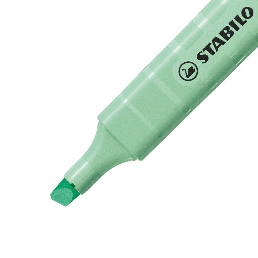STABILO Textmarker Minze – Keilspitze, 1–4 mm