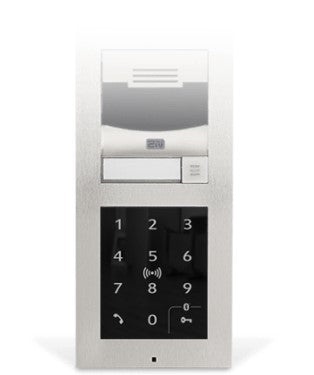 2N IP Verso Touch-Tastatur – 108 × 45 × 131 mm, schwarz