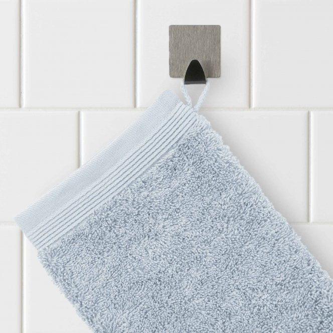 MÖVE Superwuschel Waschlappen – 15×20 cm, Baumwolle, 550 g/m², Hellgrau