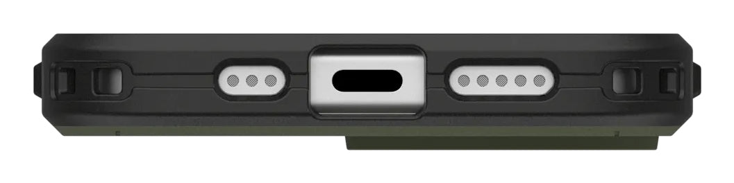 Urban Armor Gear Backcover – für Apple iPhone 17 Pro – olive – PC – MagSafe-kompatibel
