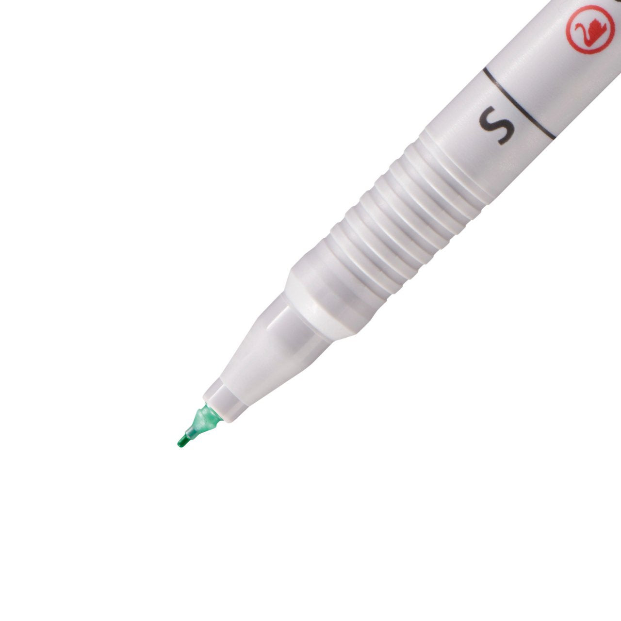 STABILO Non-Permanent-Marker OHPen universal – superfein 0,4 mm – grün – trocken abwischbar