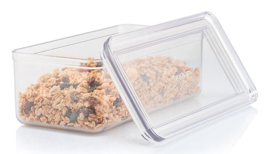 Bodum Canteen Vorratsdosen-Set – 4×1 l, 2×1,2 l, 4×0,5 l, 2×2,6 l – eckig – Kunststoff – transparent