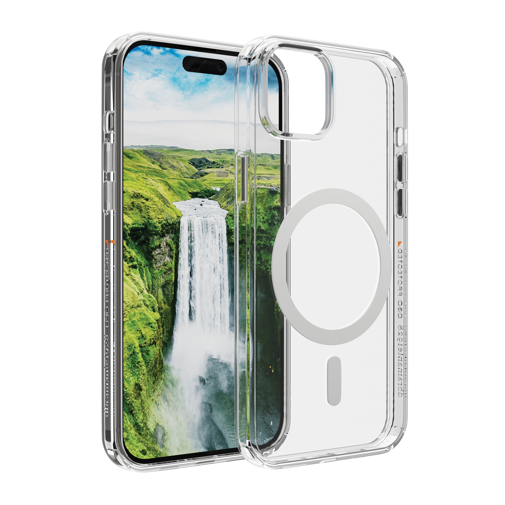 dbramante1928 Backcover Iceland – für Apple iPhone 15 Plus – transparent – MagSafe kompatibel