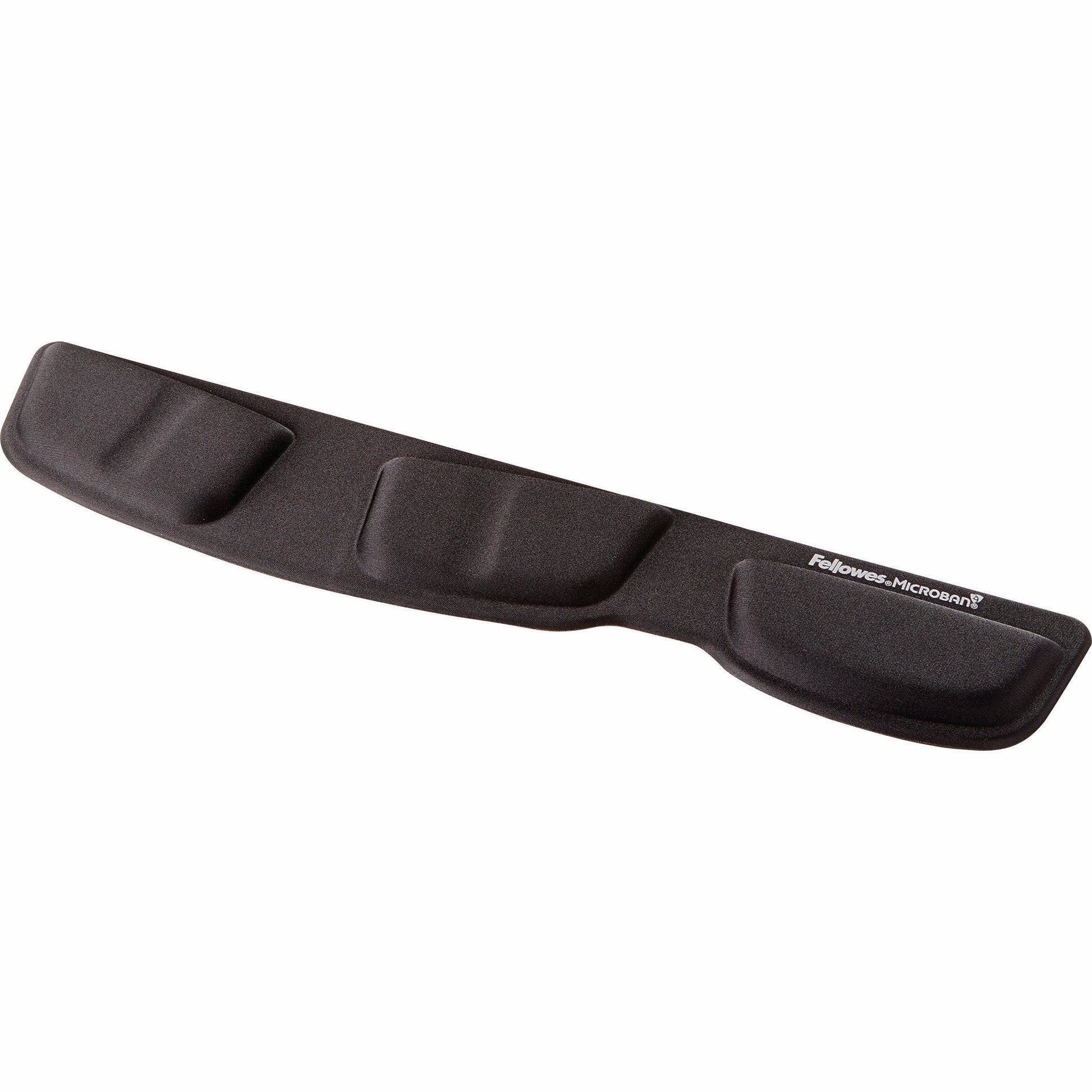 Fellowes Tastatur-Handgelenkauflage – Health‑V – für Tastatur – Memory Foam – 463×85×15 mm – Schwarz