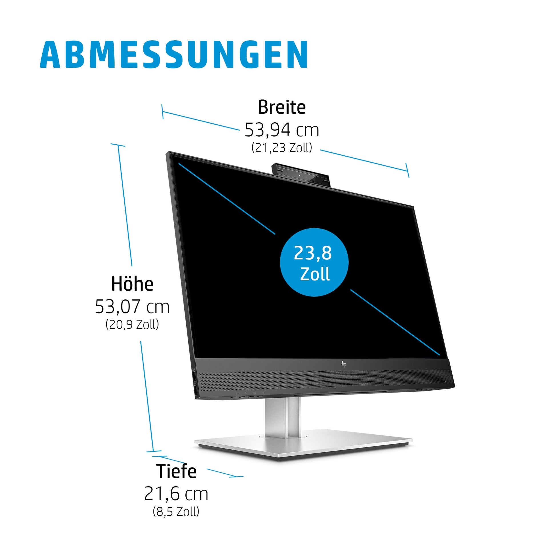 HP E24mv G4 – Monitor, 23,8", 1920 × 1080 (Full HD)