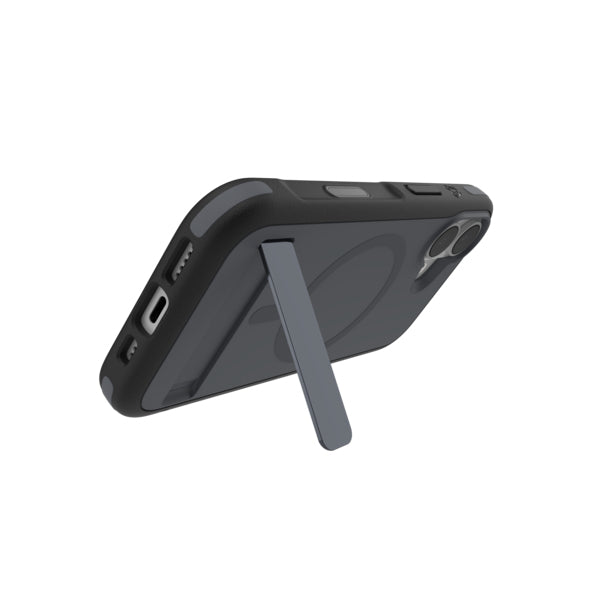 ZAGG Sedona Snap Backcover – für Apple iPhone 17, mit Ständer, Graphen, Anthrazit, bis 4 m Sturzsicher
