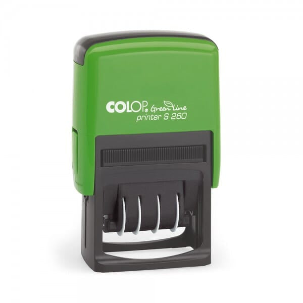 Colop Printer S 220 Green Line – Selbstfärbender Datumstempel – Schwarz