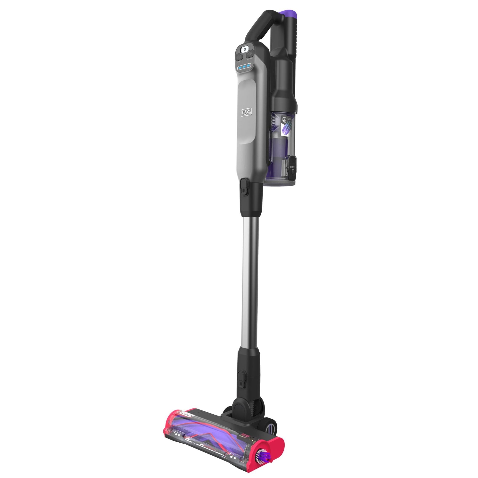 Black & Decker BLACK+DECKER Stielsauger BHFEA640WG – 4000 mAh, 0,8 l, Akkubetrieb, 2 Stufen
