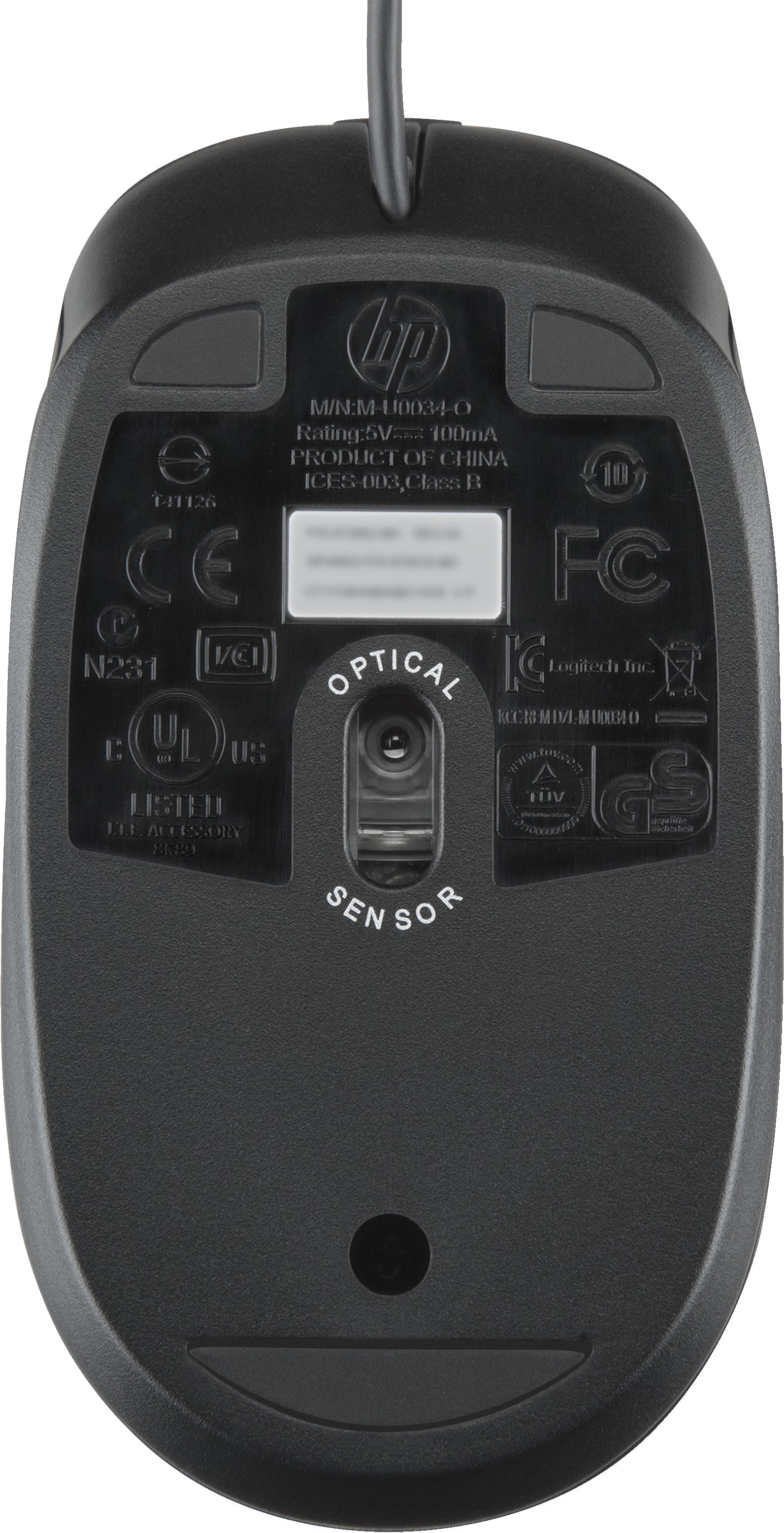HP USB Optische Maus – kabelgebunden
