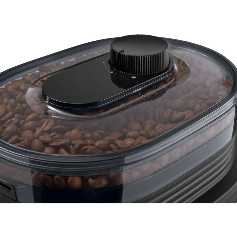 Melitta AromaFresh Filterkaffeemaschine – 10 Tassen, 1,25 l, Keramik-Mahlwerk, Schwarz