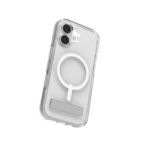ZAGG Crystal Palace Snap – Backcover – für Apple iPhone 17, Graphen, Transparent, bis 4 m Sturzsicher