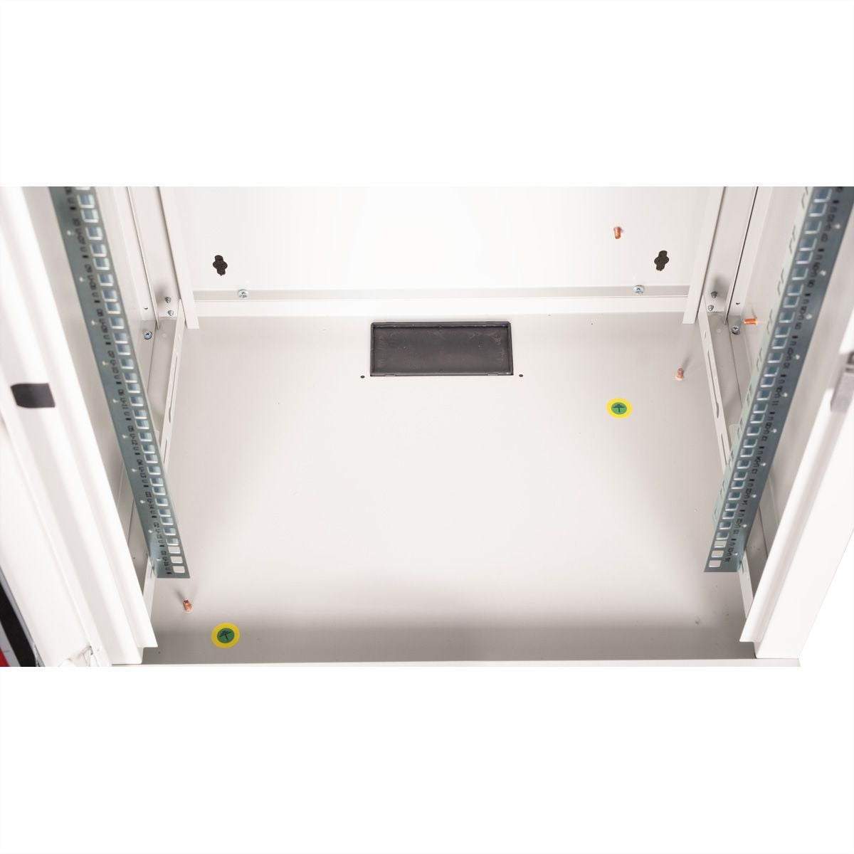 ROLINE Pro – 19" Wandverteiler 16U, IP20, abschliessbar, 600 × 450 × 818 mm, lichtgrau, Stahl