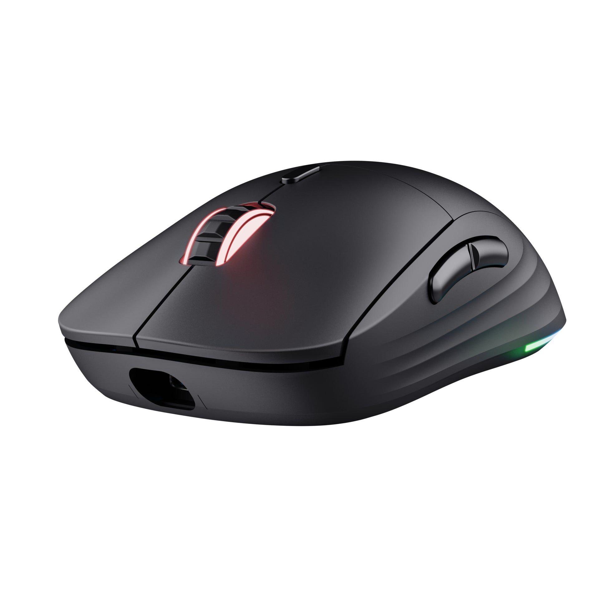 Trust GXT 927 Redex+ – Gaming-Maus – Kabellos (2,4 GHz), 25600 DPI, RGB-Beleuchtung, Rechtshänder, Schwarz