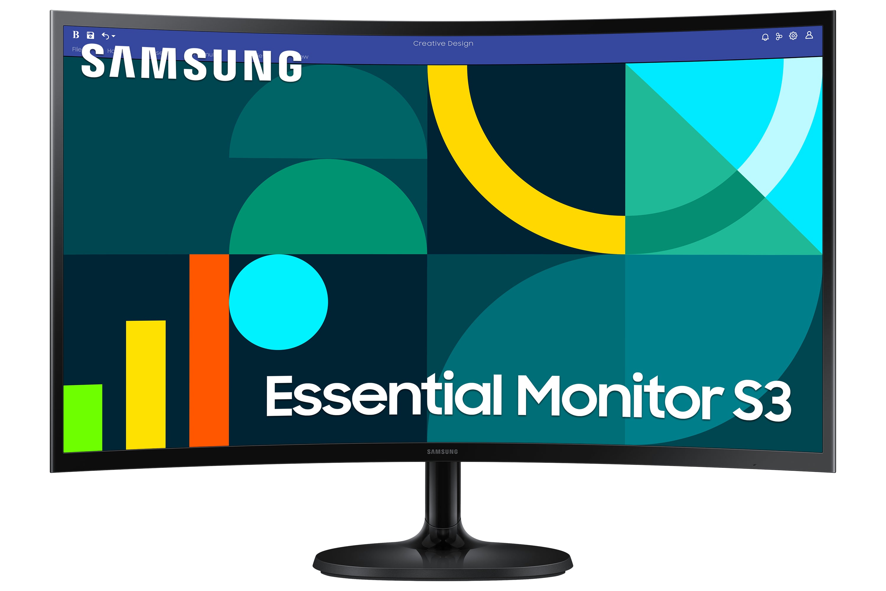 Samsung S36Gd – 27", Curved 1800R, 1920 × 1080 (Full HD), VA, 100 Hz