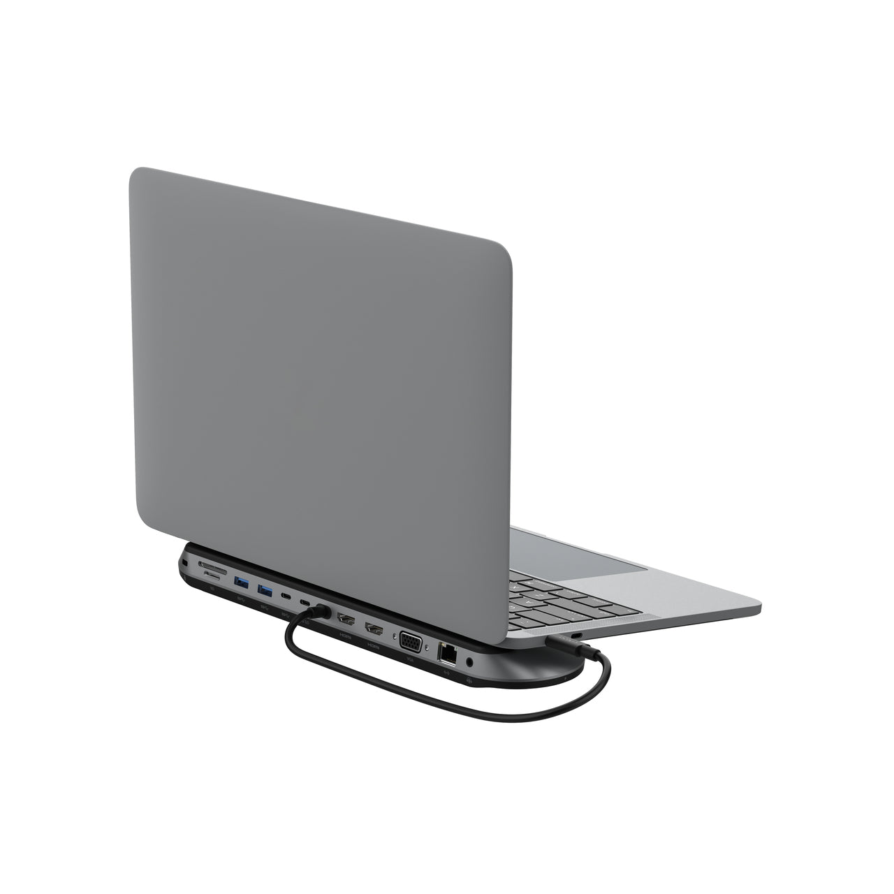 Belkin INC014BTSGY Dockingstation – USB-C, 2× HDMI, 1× VGA, 2× USB-A, 2× USB-C, 100 W PD, 2,5GbE, SD/microSD