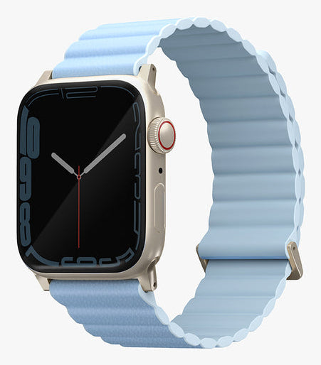 Uniq Revix Premium Edition – Armband – für Apple Watch 40/41/42 mm, Hellblau, Grösse 120–180 mm