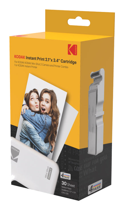 Kodak KOPAIC230 Film – 53 × 86 mm – für Mini 2, Mini 2 Retro, Mini Shot 2 – 3er-Pack