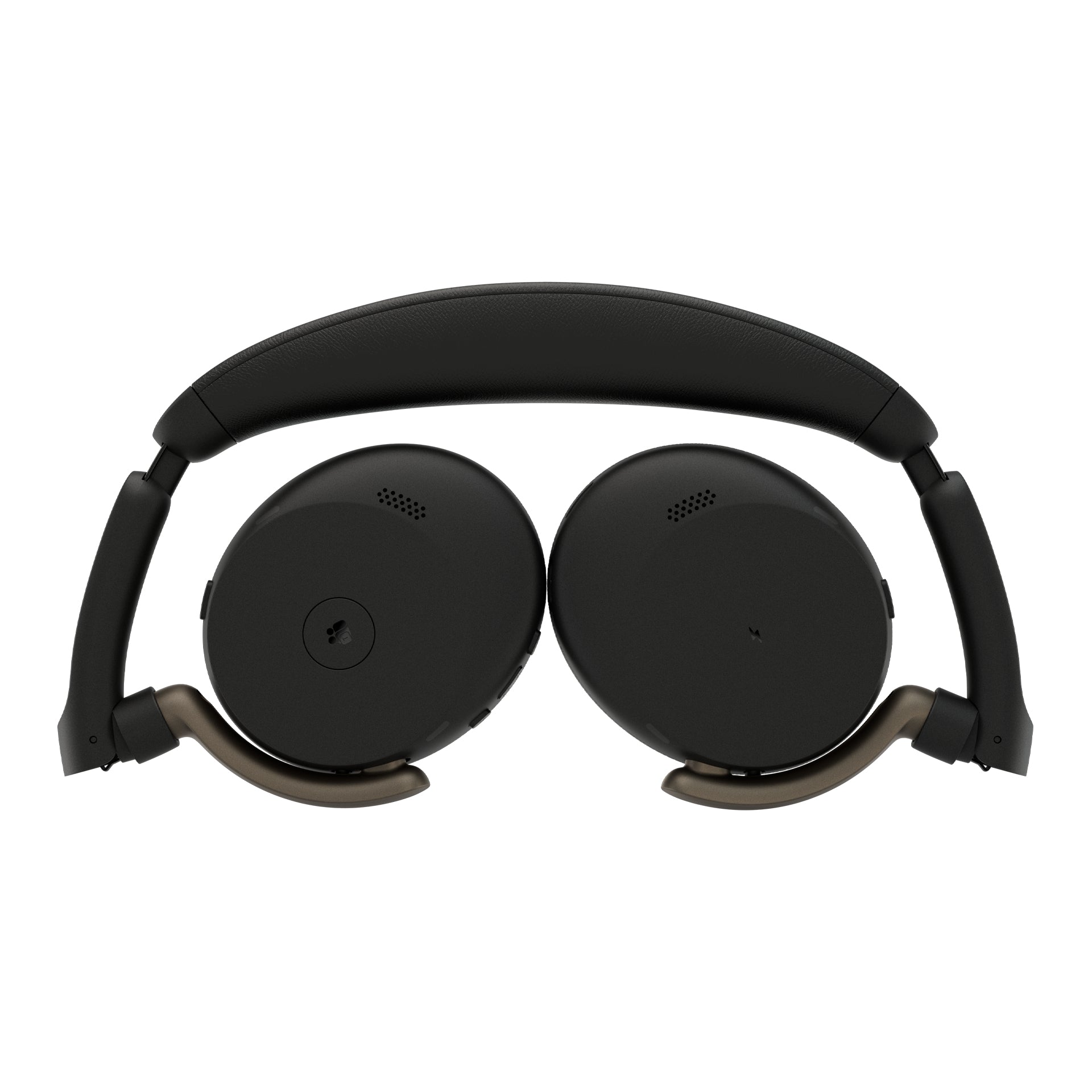 Jabra Evolve3 65 Flex Office-Headset – On-Ear, BT, MS Teams zertifiziert, mit USB-C-Dongle, Qi-Laden, Schwarz
