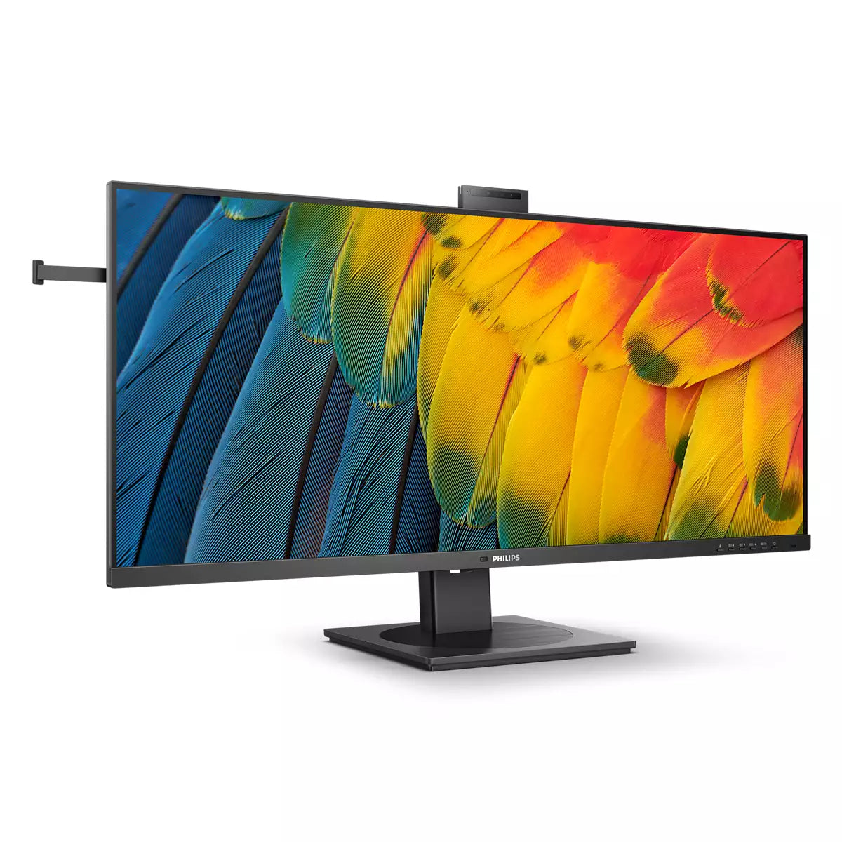 Philips 40B1U5601H/00 – Monitor, 40", IPS, 120 Hz, 300 cd/m², KVM, Webcam, USB-C, VESA 100 × 100, Schwarz