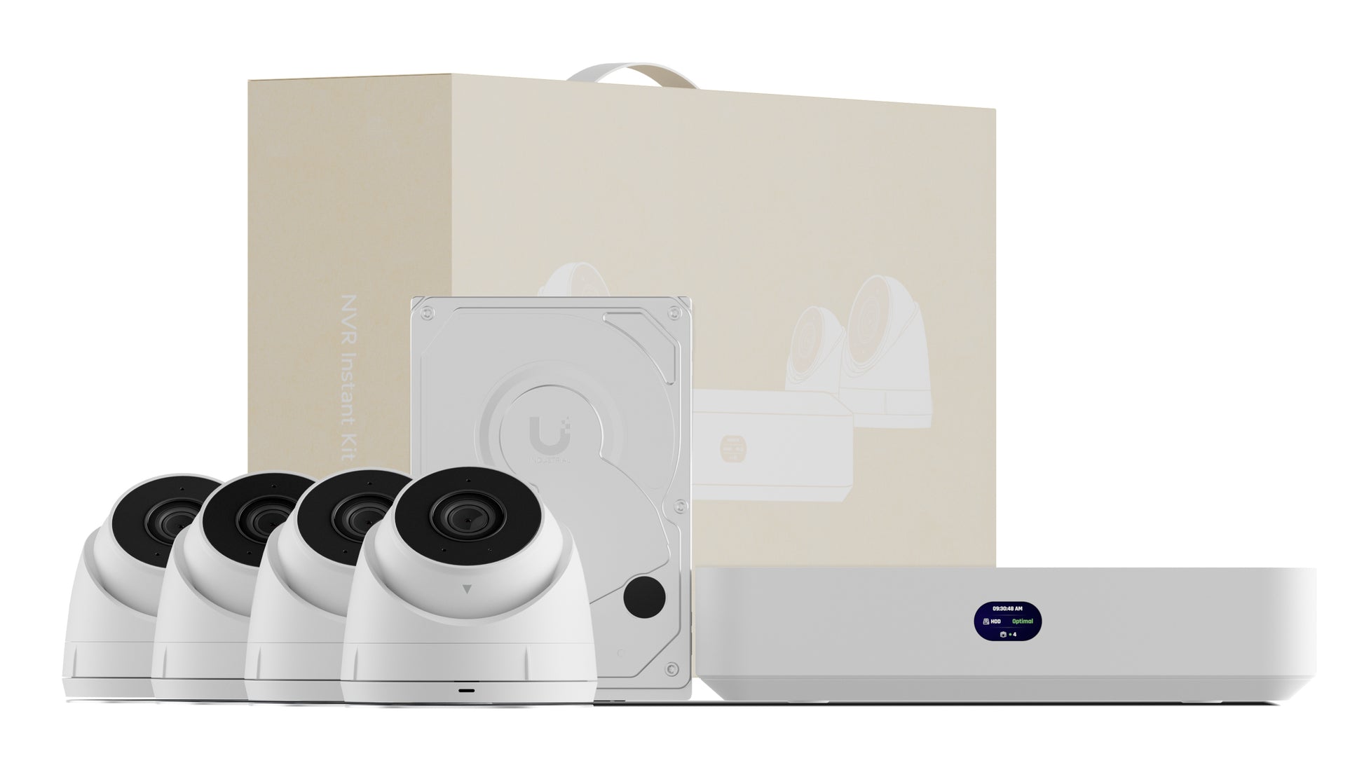 Ubiquiti UniFi Protect Compact NVR Turret – 4MP – IR 30 m – PoE – IP66