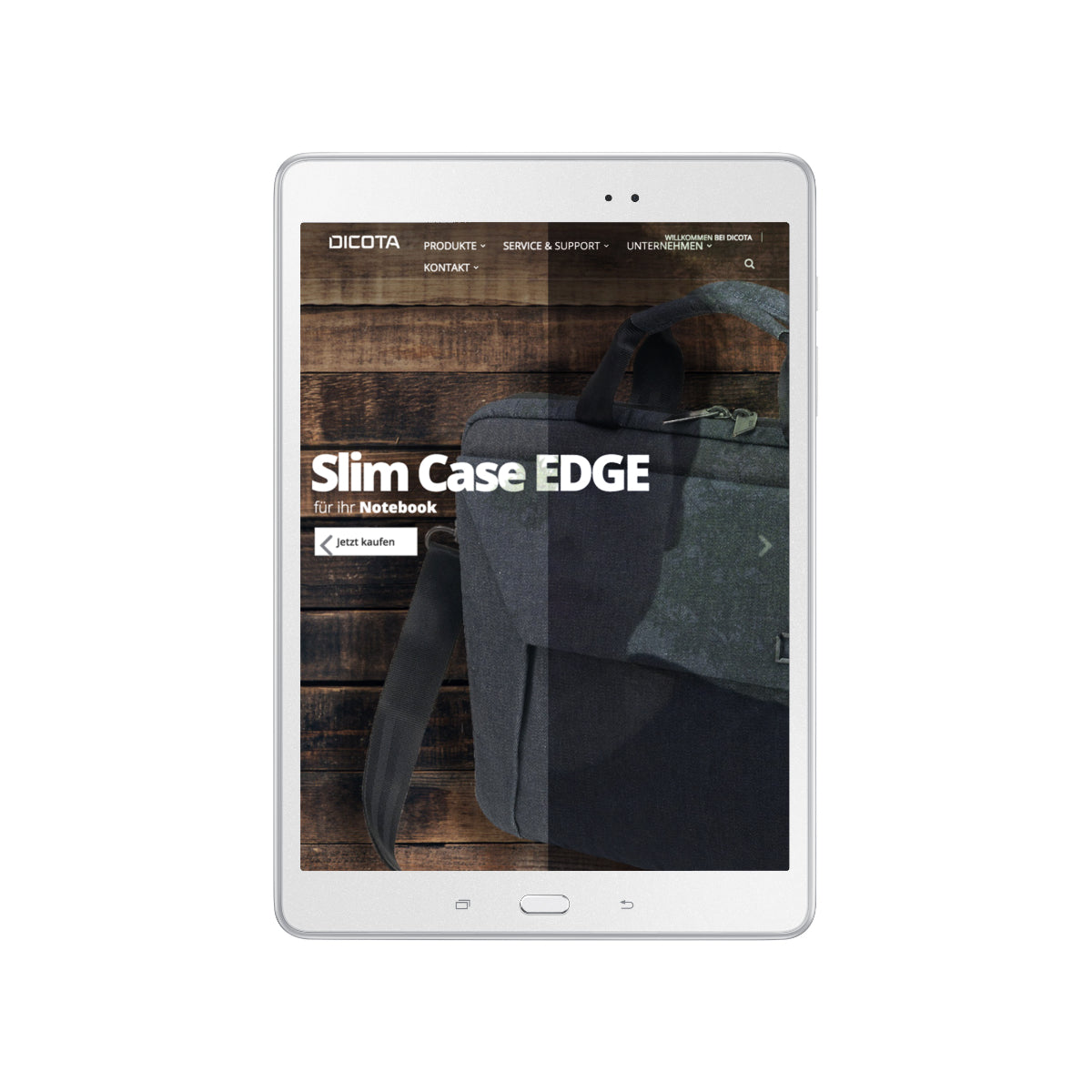DICOTA Panzerglas für Samsung Galaxy Tab A 10,1" – Anti-Glare, Anti-Fingerprint