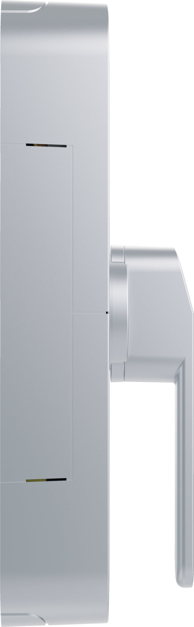 ABUS WINTECTO One FCA4100S Intelligentes Torschloss – BT, App, Balkontür, Batteriebetrieb, Silber, 63×92×300 m