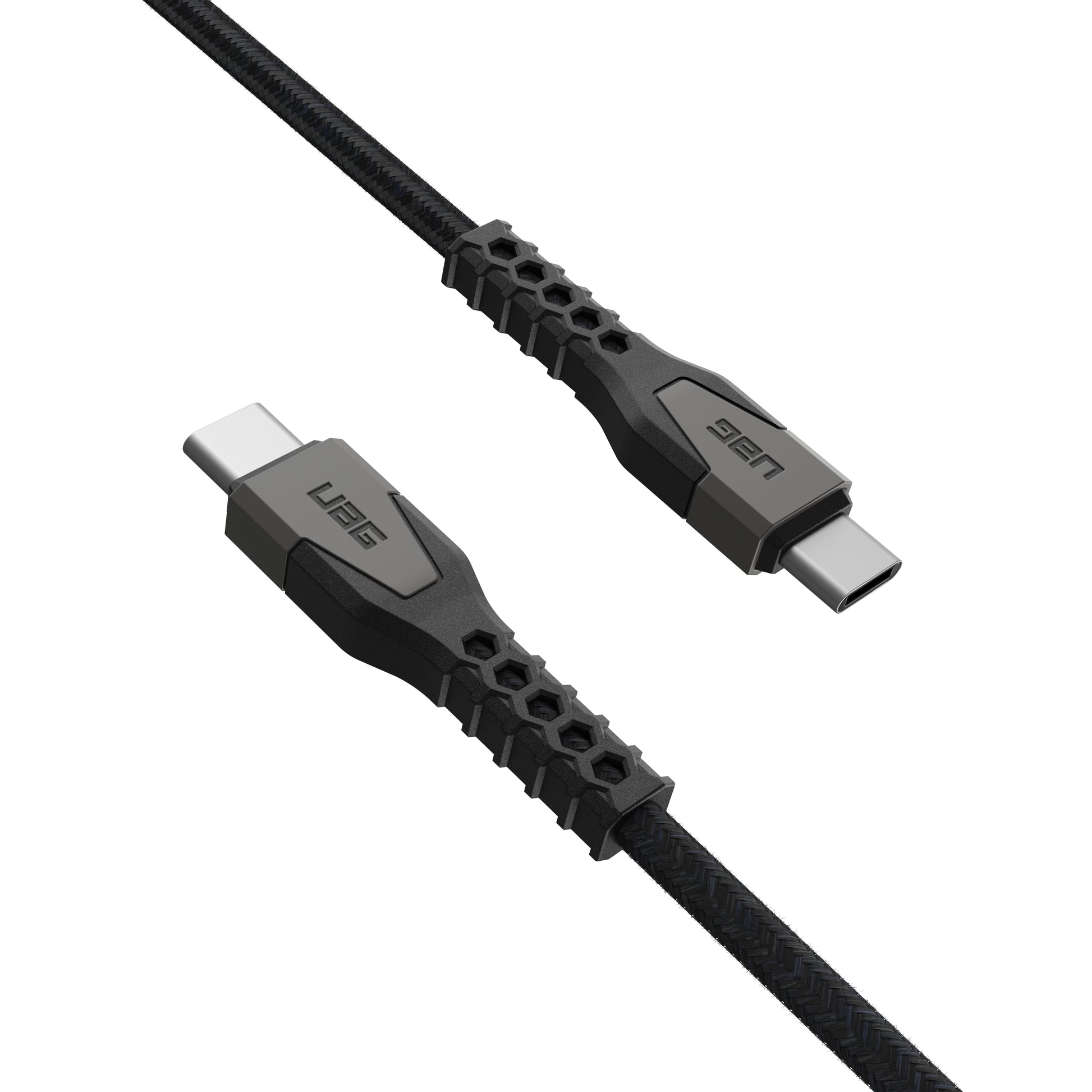 Urban Armor Gear UAG – USB-Kabel – USB-C auf USB-C – USB 2.0 (480 Mbit/s) – 1,5 m – PD 60 W – Schwarz/Grau