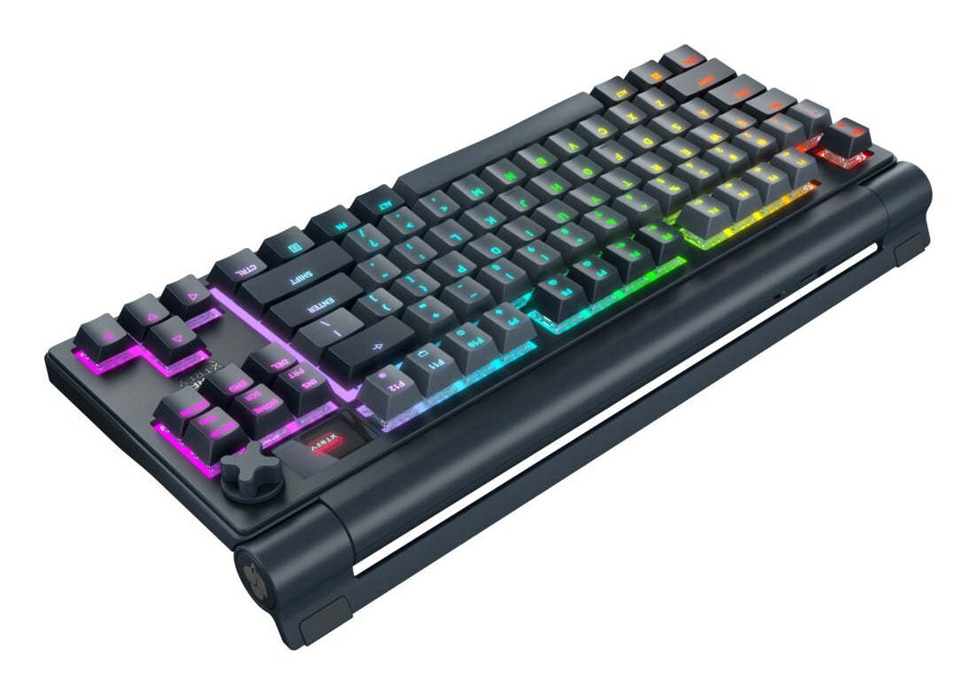 CHERRY XTRFY MX 8.3 TKL – Tastatur TKL – Mechanisch (Cherry MX2A Red), Bluetooth & 2,4 GHz – QWERTY (UK-INT)
