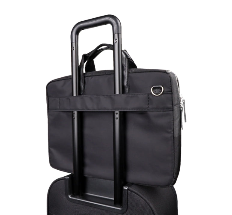 Acer Notebook-Tasche für Notebooks bis 15,6" – Trolley-Band, Reissverschluss – Schwarz