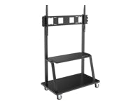 Tripp Lite TV-Wagen – 60–105" – VESA 200×200–1000×600 – bis 150 kg, mit Rollen, für Flachbildschirme