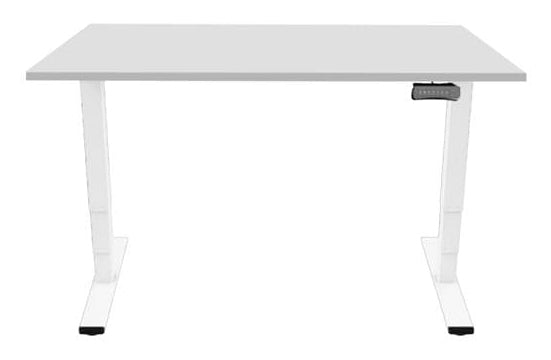 Contini Stehtisch – 180 × 80 × 130 cm – grau – höhenverstellbar