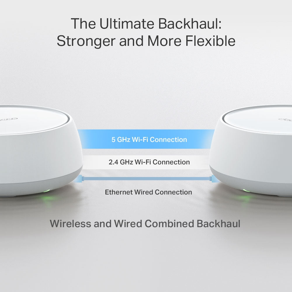 TP-Link DECO BE25 – WLAN-Router – Wi-Fi 7 Dual-Band (2,4/5 GHz), 3,6 Gbit/s, 2.5GbE